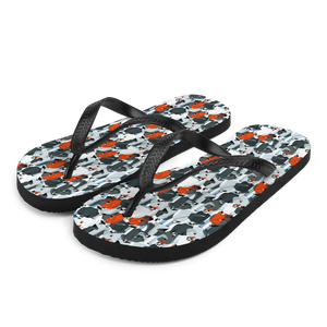 S Mask Society Illustration Flip-Flops by Design Express