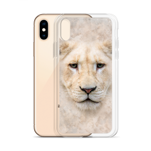 White Lion iPhone Case by Design Express