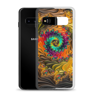 Multicolor Fractal Samsung Case by Design Express