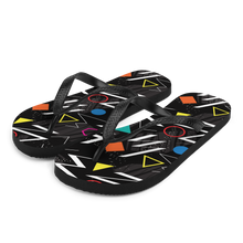 S Mix Geometrical Pattern Flip-Flops by Design Express