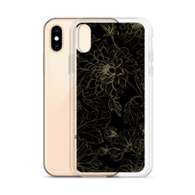 Golden Floral iPhone Case by Design Express