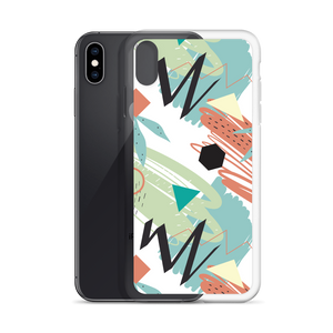 Mix Geometrical Pattern 03 iPhone Case by Design Express