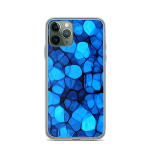 iPhone 11 Pro Crystalize Blue iPhone Case by Design Express