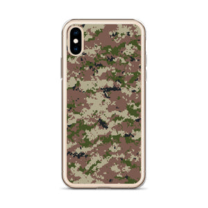 Desert Digital Camouflage Print iPhone Case by Design Express