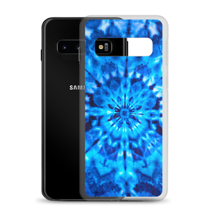 Psychedelic Blue Mandala Samsung Case by Design Express