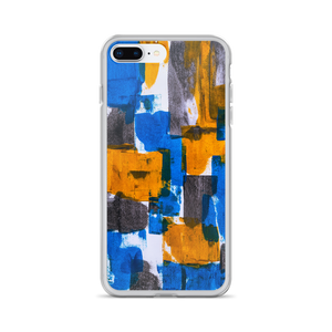 iPhone 7 Plus/8 Plus Bluerange Abstract Painting iPhone Case by Design Express