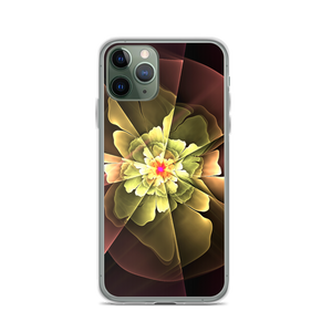 iPhone 11 Pro Abstract Flower 04 iPhone Case by Design Express