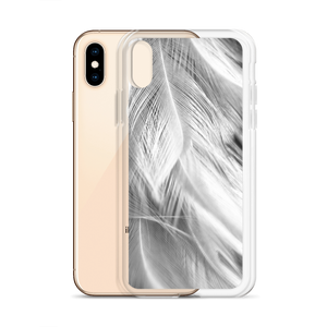 White Feathers iPhone Case by Design Express