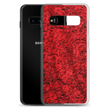 Red Rose Pattern Samsung Case by Design Express