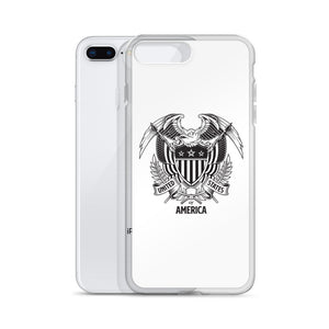 United States Of America Eagle Illustration iPhone Case iPhone Cases by Design Express