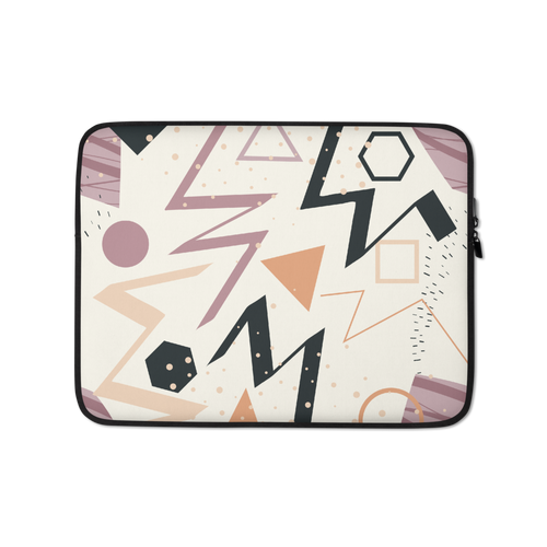 13 in Mix Geometrical Pattern 02 Laptop Sleeve by Design Express