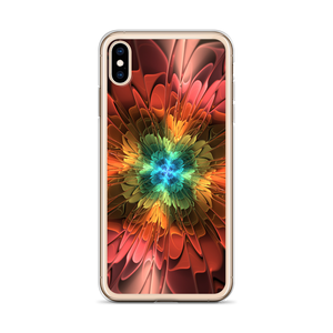 Abstract Flower 03 iPhone Case by Design Express