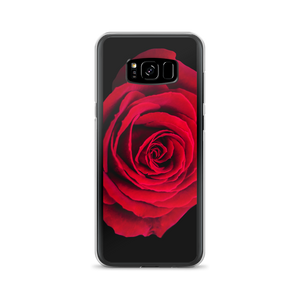 Samsung Galaxy S8+ Charming Red Rose Samsung Case by Design Express