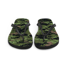 Classic Digital Camouflage Flip-Flops by Design Express