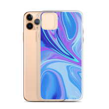 Purple Blue Watercolor iPhone Case by Design Express