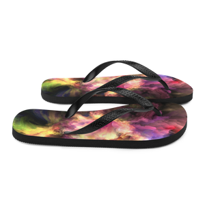 Nebula Water Color Flip-Flops by Design Express