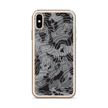 Grey Black Camoline iPhone Case by Design Express