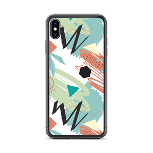 iPhone XS Max Mix Geometrical Pattern 03 iPhone Case by Design Express