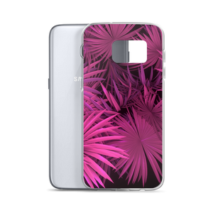Pink Palm Samsung Case by Design Express