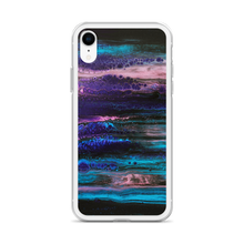 Purple Blue Abstract iPhone Case by Design Express