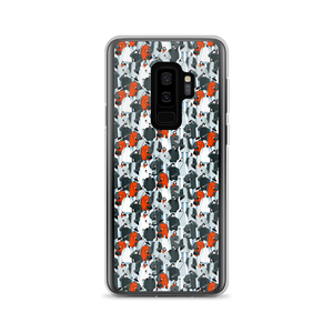 Samsung Galaxy S9+ Mask Society Illustration Samsung Case by Design Express