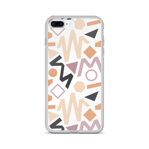 iPhone 7 Plus/8 Plus Soft Geometrical Pattern iPhone Case by Design Express