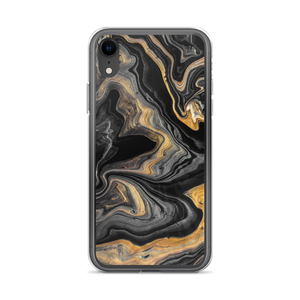 iPhone XR Black Marble iPhone Case by Design Express