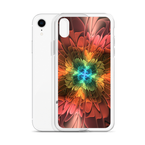 Abstract Flower 03 iPhone Case by Design Express