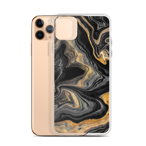 Black Marble iPhone Case by Design Express