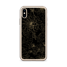 Golden Floral iPhone Case by Design Express