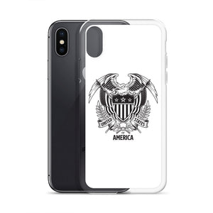 United States Of America Eagle Illustration iPhone Case iPhone Cases by Design Express