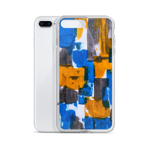 Bluerange Abstract Painting iPhone Case by Design Express