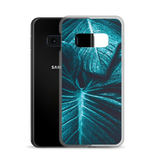 Turquoise Leaf Samsung Case by Design Express