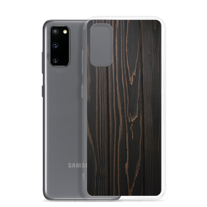 Black Wood Samsung Case by Design Express