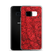 Red Rose Pattern Samsung Case by Design Express