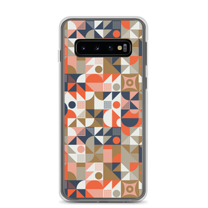 Samsung Galaxy S10 Mid Century Pattern Samsung Case by Design Express