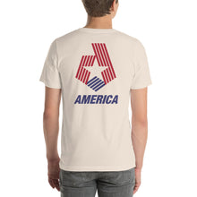 America "Star & Stripes" Back Short-Sleeve Unisex T-Shirt by Design Express