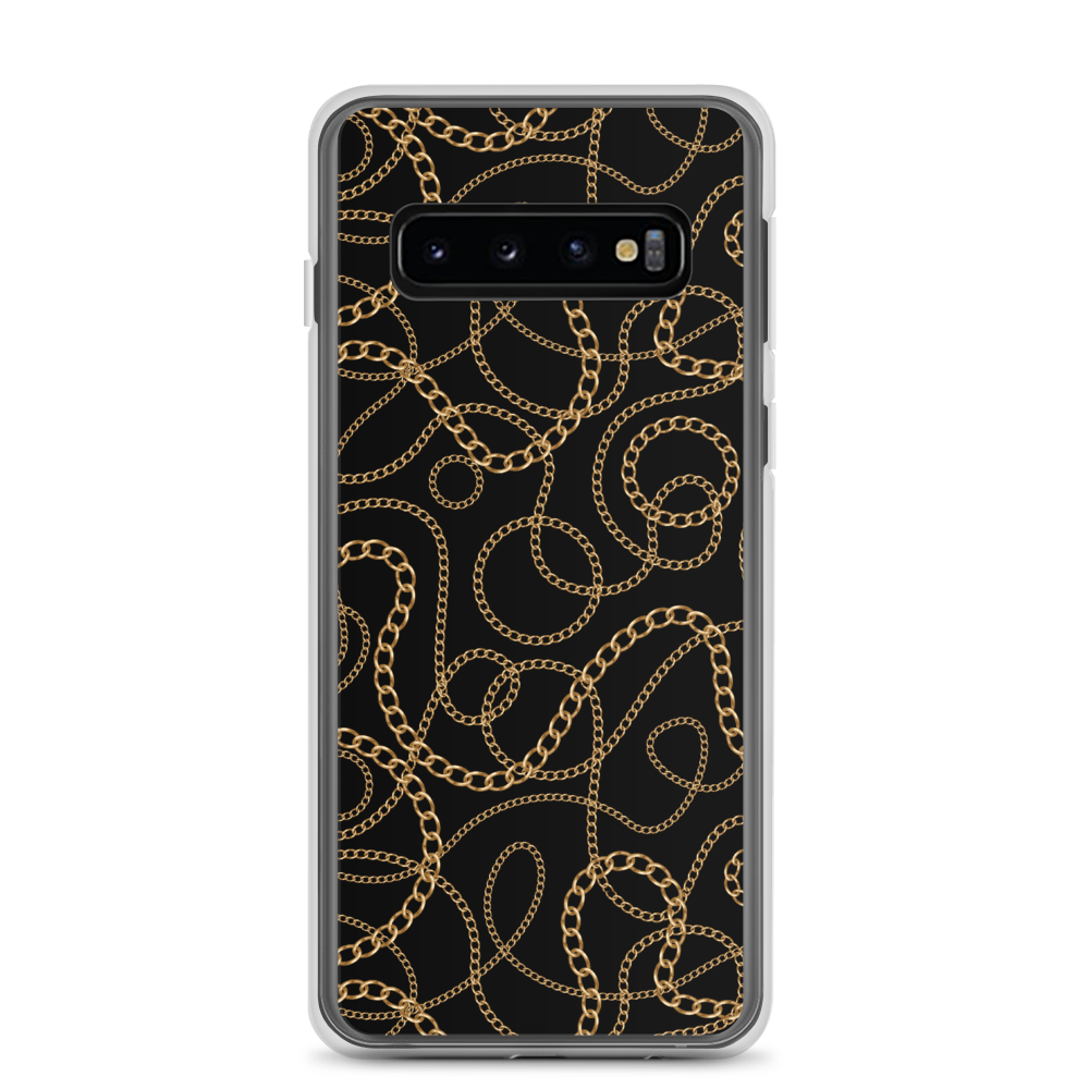 Samsung Galaxy S10 Golden Chains Samsung Case by Design Express