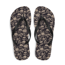 Skull Pattern Flip-Flops by Design Express
