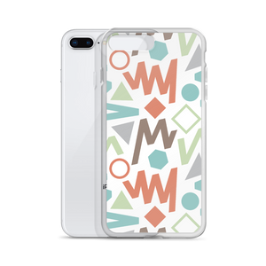 Soft Geometrical Pattern 02 iPhone Case by Design Express