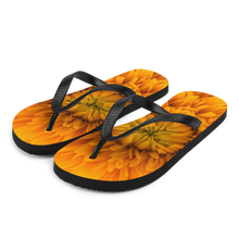 S Yellow Flower Flip-Flops by Design Express