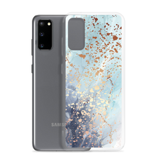 Soft Blue Gold Samsung Case by Design Express