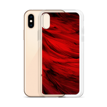 Red Feathers iPhone Case by Design Express