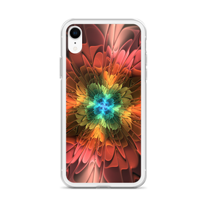 Abstract Flower 03 iPhone Case by Design Express