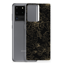 Golden Floral Samsung Case by Design Express