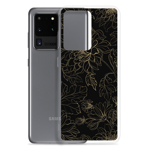 Golden Floral Samsung Case by Design Express