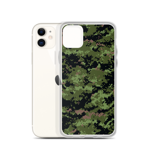 Classic Digital Camouflage Print iPhone Case by Design Express