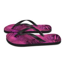 Pink Palm Flip-Flops by Design Express