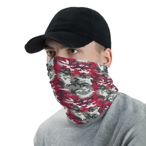 Red Camo Neck Gaiter Masks by Design Express