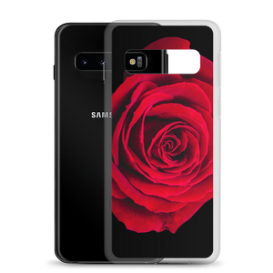 Charming Red Rose Samsung Case by Design Express